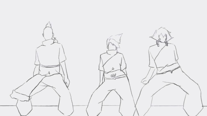 【Light Encounter Handwriting】Twist with the three handsome men