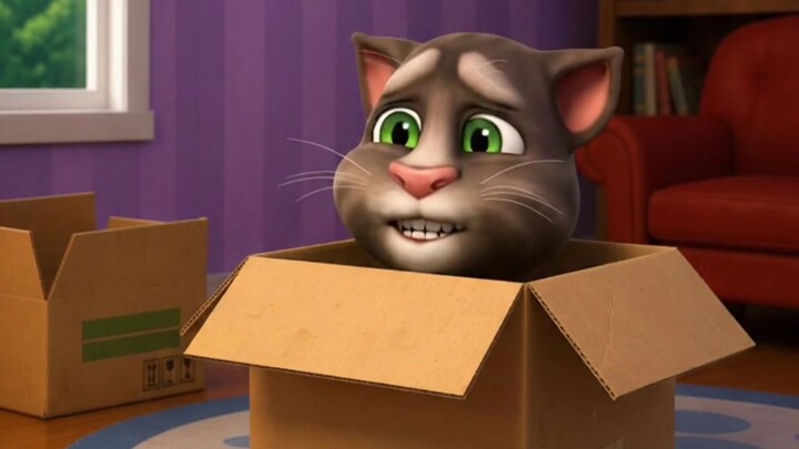 😂 Talking Tom Tries Packing… and Fails Miserably! 📦🤣#TalkingTom #FunnyVideo #shorts