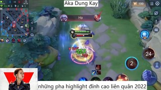 những pha highlight đỉnh cao liên quân 2022 #136