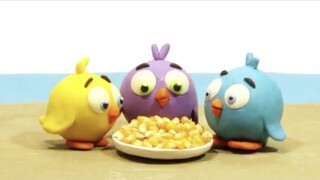 BAby chicken Stop motion cartoon for children - BabyClay animals