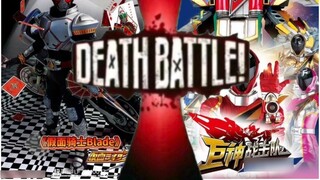 ใครพูดจาไม่ชัดกว่ากัน: Kamen Rider Sword Lines VS Space Fighter OP