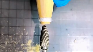 A floating tool for making reed stalks- Good tools and machinery make work easy