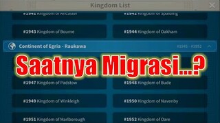 Sepertinya Ini Saat Yang Tepat Untuk Migrasi. . .