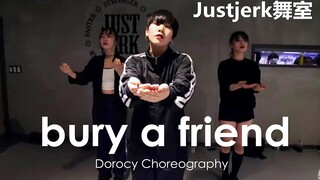 【Justjerk舞室】黑暗系导师Dorocy爆炸卡点Urban编舞碧梨热单bury a friend！Bada客串~
