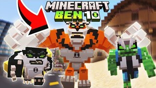 ALIEN OMNITRIX TERBARU DAN 2 BOSS KUAT DI BEN 10 MINECRAFT