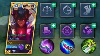 DYRROTH BEST BUILD AND EMBLEM TO GET MAX DAMAGE