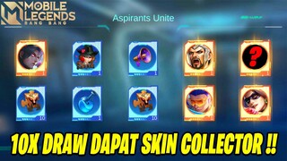 SUDAH RILIS!! CUMA 10 DRAW BISA DAPAT SKIN COLLECTOR DI EVENT ASPIRANTS UNITE! - MOBILE LEGENDS