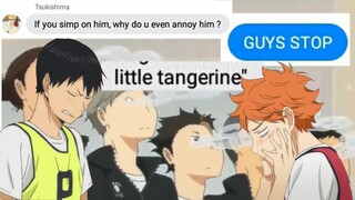 haikyuu texts - KagEyaMA's siMpinG jouRNaL?! (pt 2)