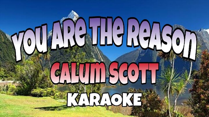 You Are The Reason - Calum Scott (KARAOKE)