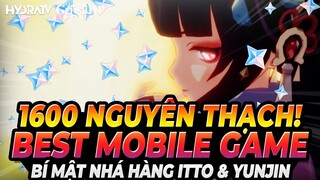 Hơn Cả 1600 Nguyên Thạch! Bí Mật Nhá Hàng YunJin & Itto! Genshin Impact Đã Vượt Qua Tựa Game Nào?!