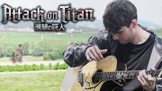 【Fingerstyle Guitar】Adaptation of Anime Advance の Giant OST "Call of Silence" | Eddie van der Meer