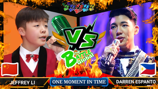 ONE MOMENT IN TIME - Jeffrey Li (CHINA) VS. Darren Espanto (PHILIPPINES) | GLOBAL ARTIST