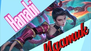 Hanabi memgamuk setelah kekalahannya.