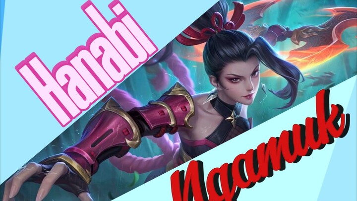 Hanabi memgamuk setelah kekalahannya.