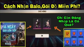 [Garena Free Fire]/Cách Nhận Balo Thỏ Ma Quái,Gói Chiến Giáp Hậu Thế Từ Sự Kiện Đăng Nhập 14 Ngày