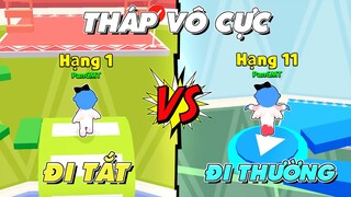 PLAY TOGETHER | THỬ LEO THÁP VÔ CỰC GIỮA ĐI TẮT VÀ ĐI THƯỜNG