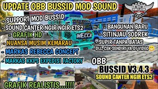 OBB MOD SOUND CANTER NGIR ETS2 BUSSID V3.4.3 | MARKAS REBECCA CONCEPT | BUS SIMULATOR INDONESIA