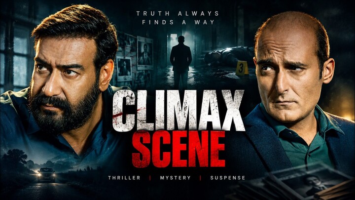 Drishyam 2 (2022) – Climax Scene 🎬 | Ajay Devgan & Akhshay khanna Fighting scene