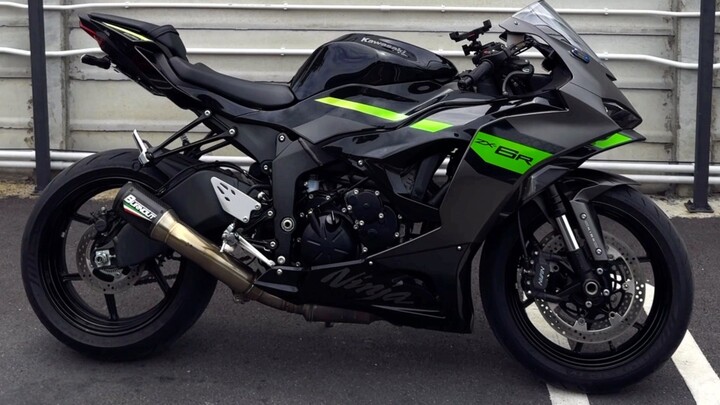 Japanese ninja meets JDM soul 🖤💚 2026 ZX-6R, Top Secret edit