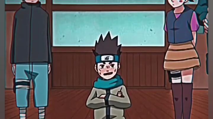 His favorite student 😱 konohamaru 😱