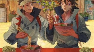 Ketika Indra dan Ashura lagi Santai Makan Ramen