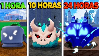 UPEI DO 700 AO 1500 MAS A CADA HORA EU GANHO UMA FRUTA ALEATORIA NO BLOX FRUITS!!