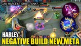 ITEMS FOR HARD CARRY?? | HARLEY BEST BUILD JUNGLE | TOP 1 GLOBAL HARLEY BUILD - MLBB