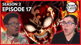 THIS WAS AMAZING! 🔥 | Demon Slayer: Kimetsu no Yaiba Season 2 Episode 17 Reaction