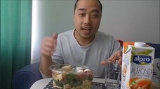 Eat With Me: Goat Cheese Salad & Almond Milk Mukbang