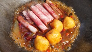 فطور المرأة الغنية