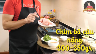 CHIM HẦM HẠT SEN - Món ngon bồi bổ chống dịch _ Cùng Cháu Vào Bếp