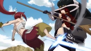 Bab terakhir Fairy Tail - Erza, putri Raja Naga VS Irene, ibu dan putri Raja Naga! ! !