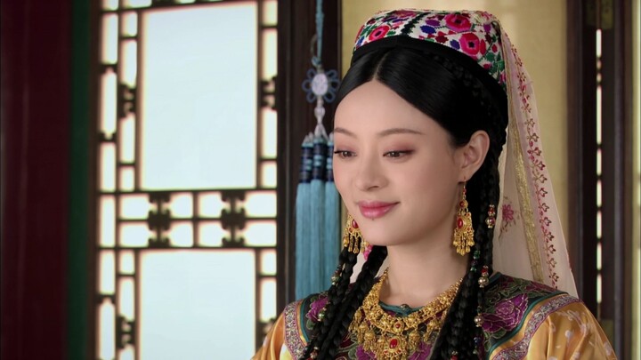 Seandainya di istana permaisuri saat itu gemar mengenakan busana Uighur