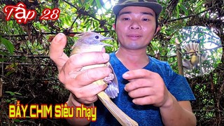 HÀNH TRÌNH THỬ THÁCH SINH TỒN TRONG RỪNG | Tập 28 | CÁCH LÀM  BẪY CHIM DỄ VÀ HIỆU QUẢ | HTV