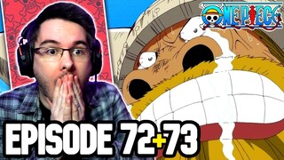 BROGGY'S TEARS! | One Piece Episode 70 & 71 REACTION | Anime Reaction