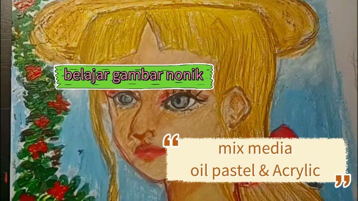 Drawing | pertama kali gambar wajah tahun ini