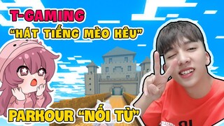 MINIWORLD, NHƯNG LÀ PARKOUR KỂ CHUYỆN CÙNG T GAMING VÀ NOOB TEAM CHƠI NỐI TỪ CƯỜI BỂ BỤNG!!!