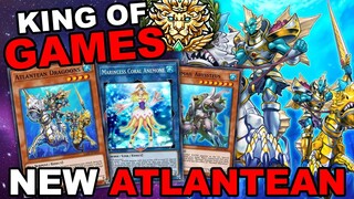 NEW KING OF GAMES ATLANTEAN! Marincess + Mermail! New Water Xyz Combo deck! (Yu-Gi-Oh! Duel Links)