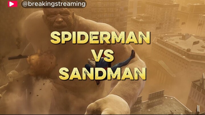 SPIDERMAN VS SANDMAN 4K GRAFICOS EN ULTRA #spiderman2  #pcgaming #pcgamer #steam