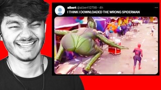 Mommy Spider-Man 😂 *Try not to laugh challenge*