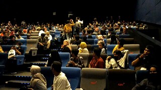 nobar one piece film red cgv teras kota