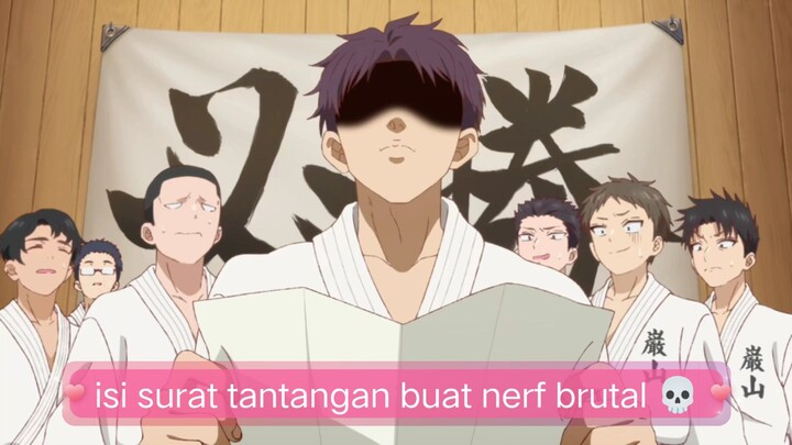 #KompetisiKreasiUnggahan4 , isi surat tantangannya buat ngenerf brutal sang juara Nasional