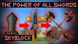 BMGO SKYBLOCK || THE POWER OF ALL SWORDS || BLOCKMAN GO FUNNY MOMENTS ||