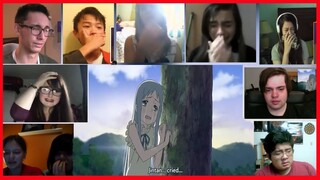 Anohana Ending Reaction【 SUB ESP, ENG】あのはな 最終話のリアクション