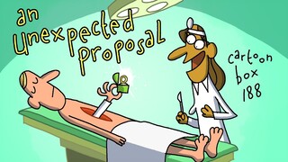 An Unexpected Proposal | Cartoon Box 188 | by FRAME ORDER | Hilarious wedding cartoon