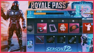 LỘ DIỆN SKIN MŨ VÀ BALO ROYALE PASS SEASON 12 CỰC ĐẸP | FULL THÔNG TIN SEASON 12 || PUBG MOBILE