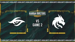 Game 2 Highlights: Team Secret vs Team Spirit (CoLLapse vs Resolut1on) | Riyadh Masters 2022