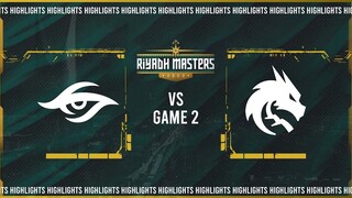 Game 2 Highlights: Team Secret vs Team Spirit (CoLLapse vs Resolut1on) | Riyadh Masters 2022