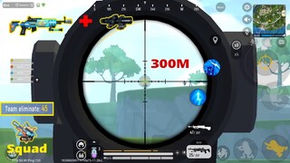 Super Ultra Power MK14 8X SCOPE | Take Down Enemies At 300M | SOUTH SAUSAGE MAN