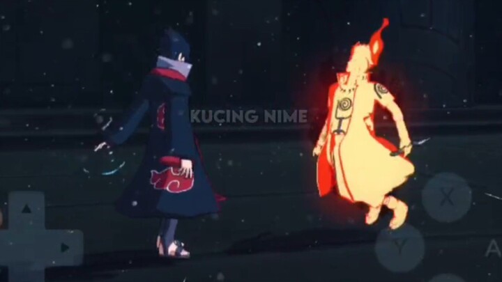 Sasuke Akatsuki VS Minato Kurama Chakra Mode - Naruto Storm connection Gameplay